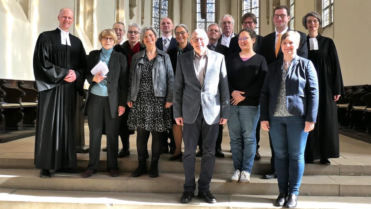 Abschied und Einführung beim Presbyterium der Apostelkirchengemeinde